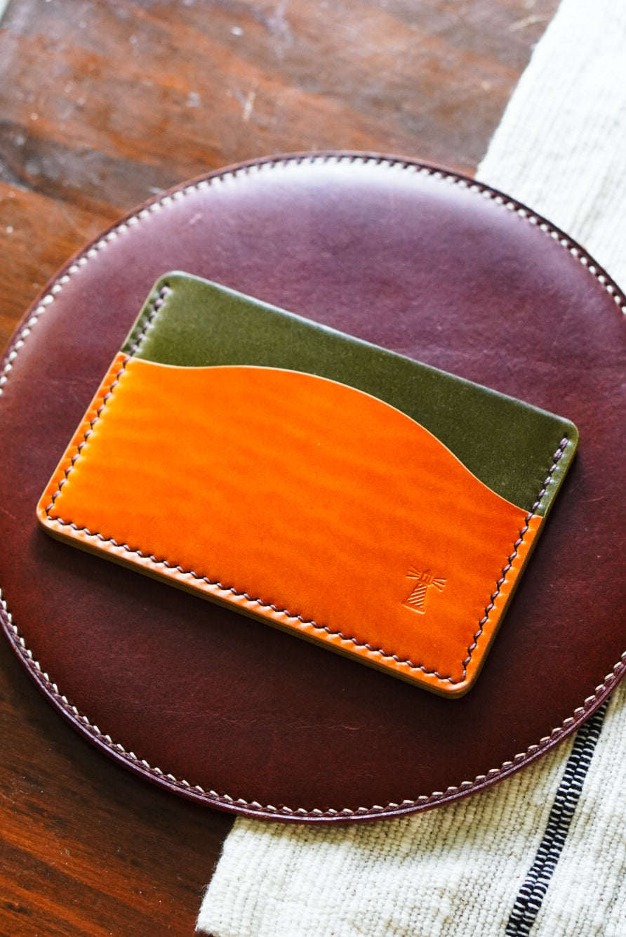 Shell Cordovan Swell Wallet - Shinki Shell