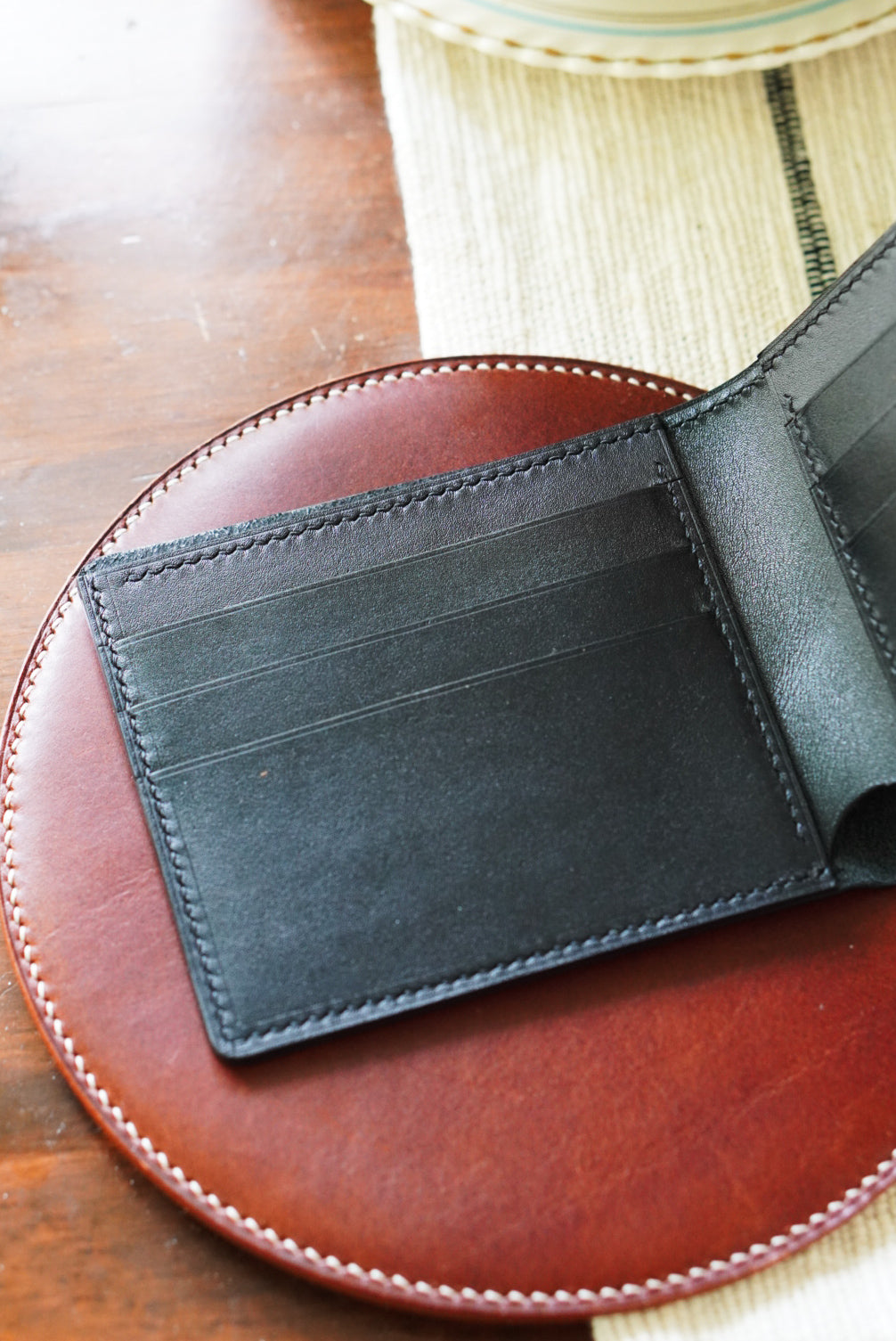 Large Bifold Wallet - Buttero and Kangaroo - Ultra Thin