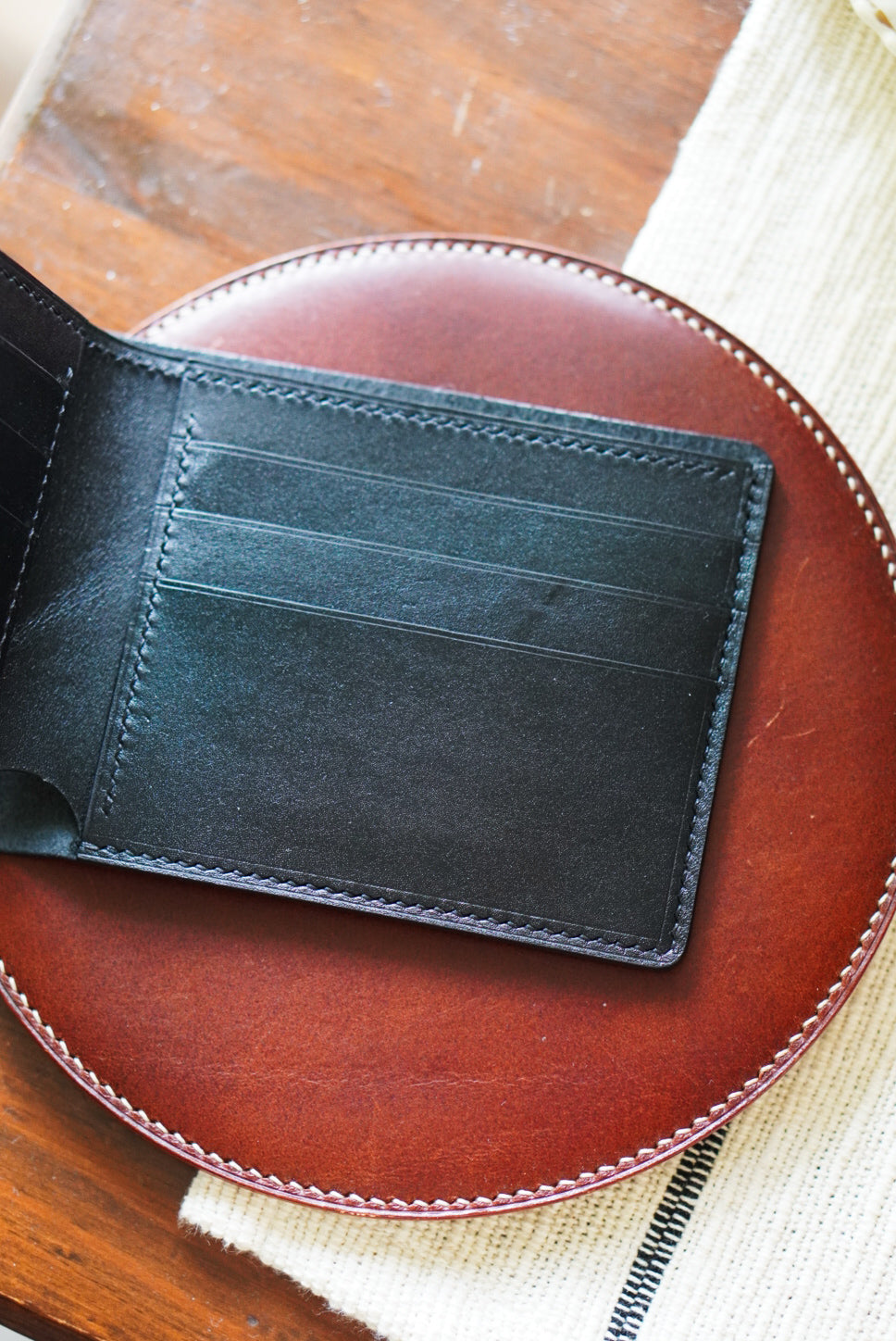 Large Bifold Wallet - Buttero and Kangaroo - Ultra Thin