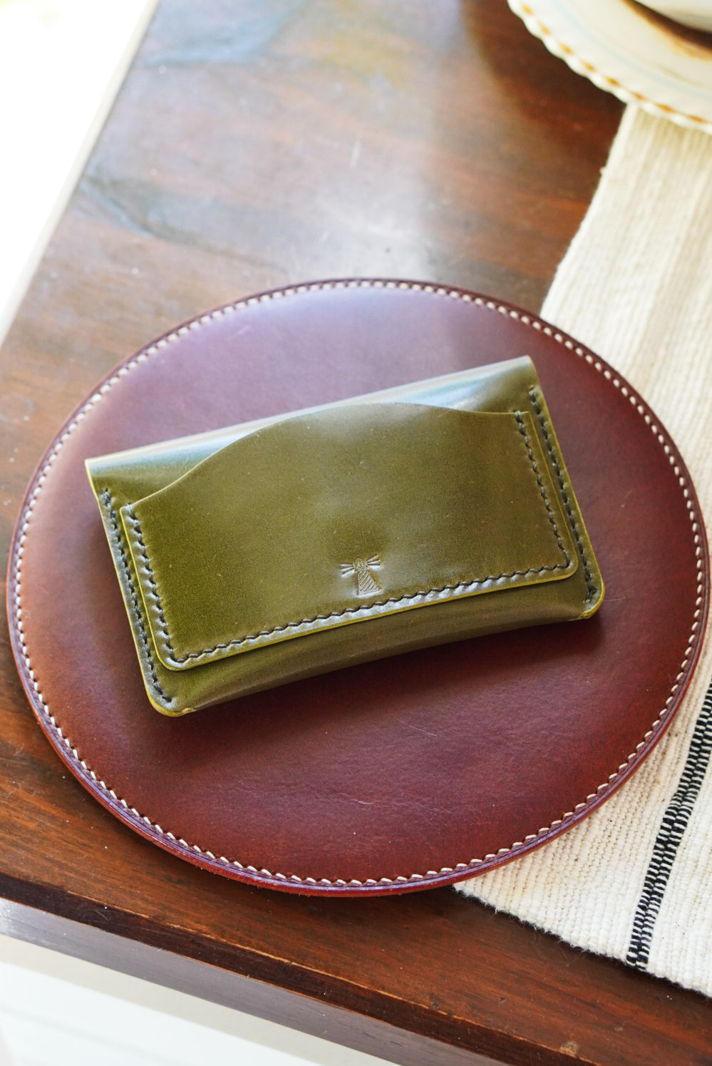 The Watchmen EDC wallet - Shinki Shell Cordovan