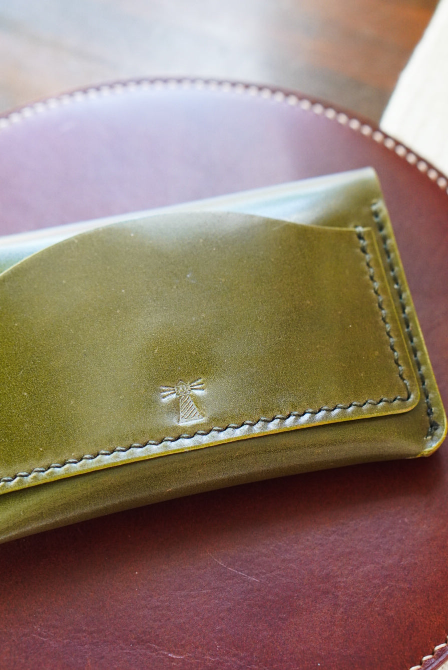 The Watchmen EDC wallet - Shinki Shell Cordovan