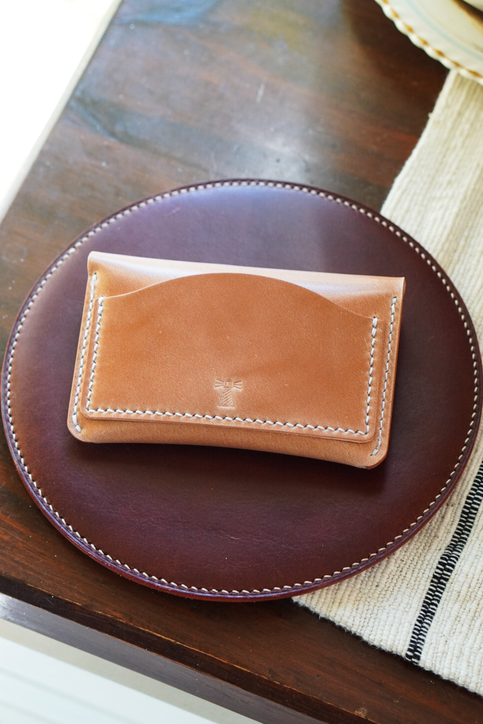 The Watchmen EDC wallet - Shinki Shell Cordovan