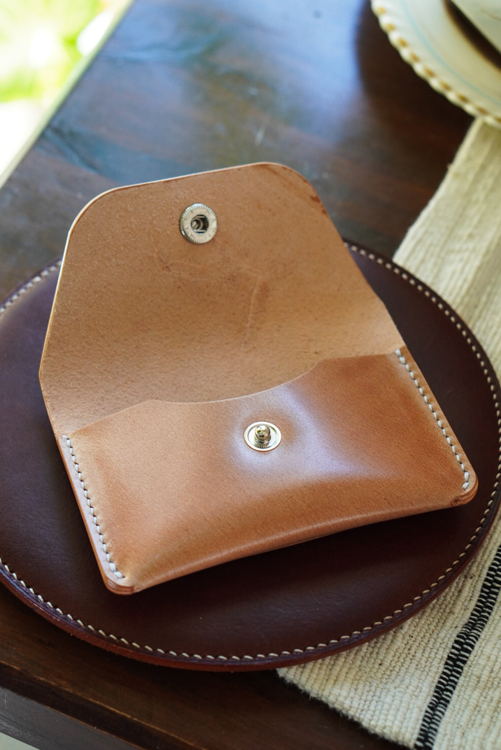 The Watchmen EDC wallet - Shinki Shell Cordovan