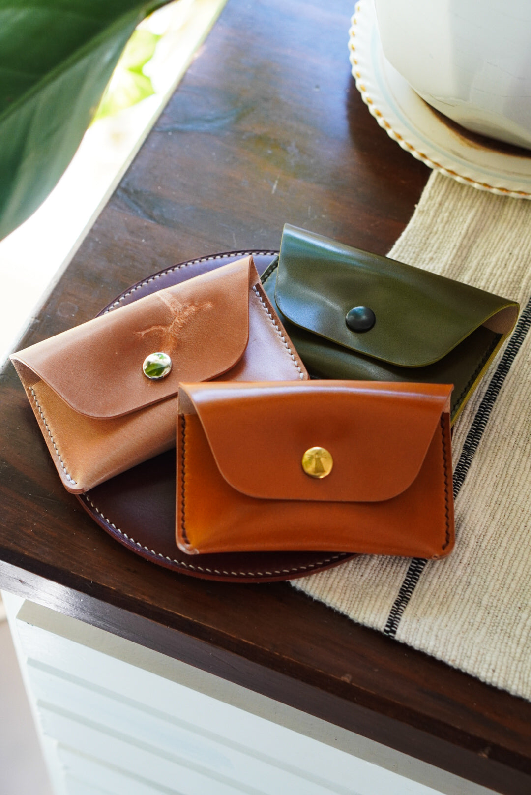 The Watchmen EDC wallet - Shinki Shell Cordovan