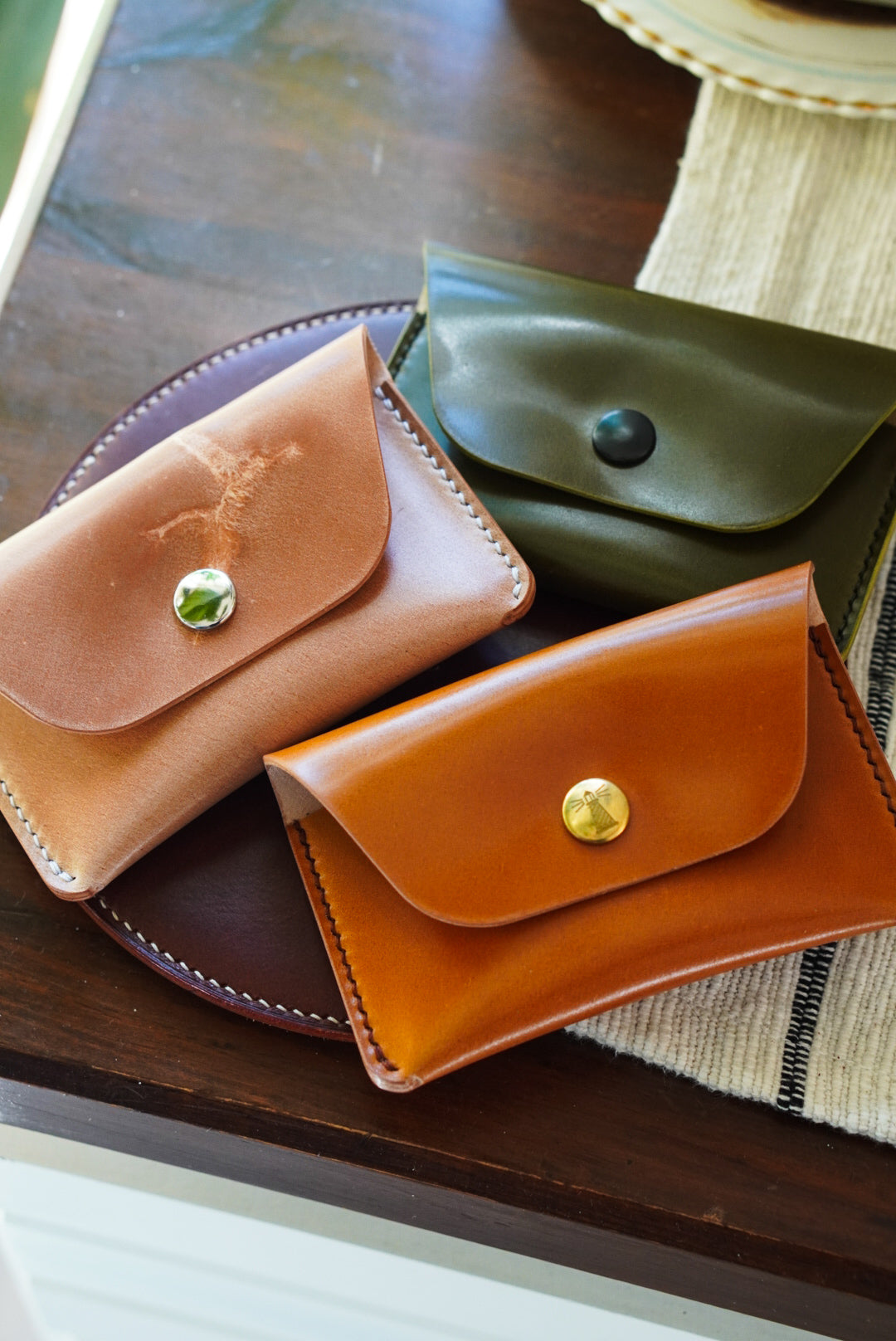 The Watchmen EDC wallet - Shinki Shell Cordovan
