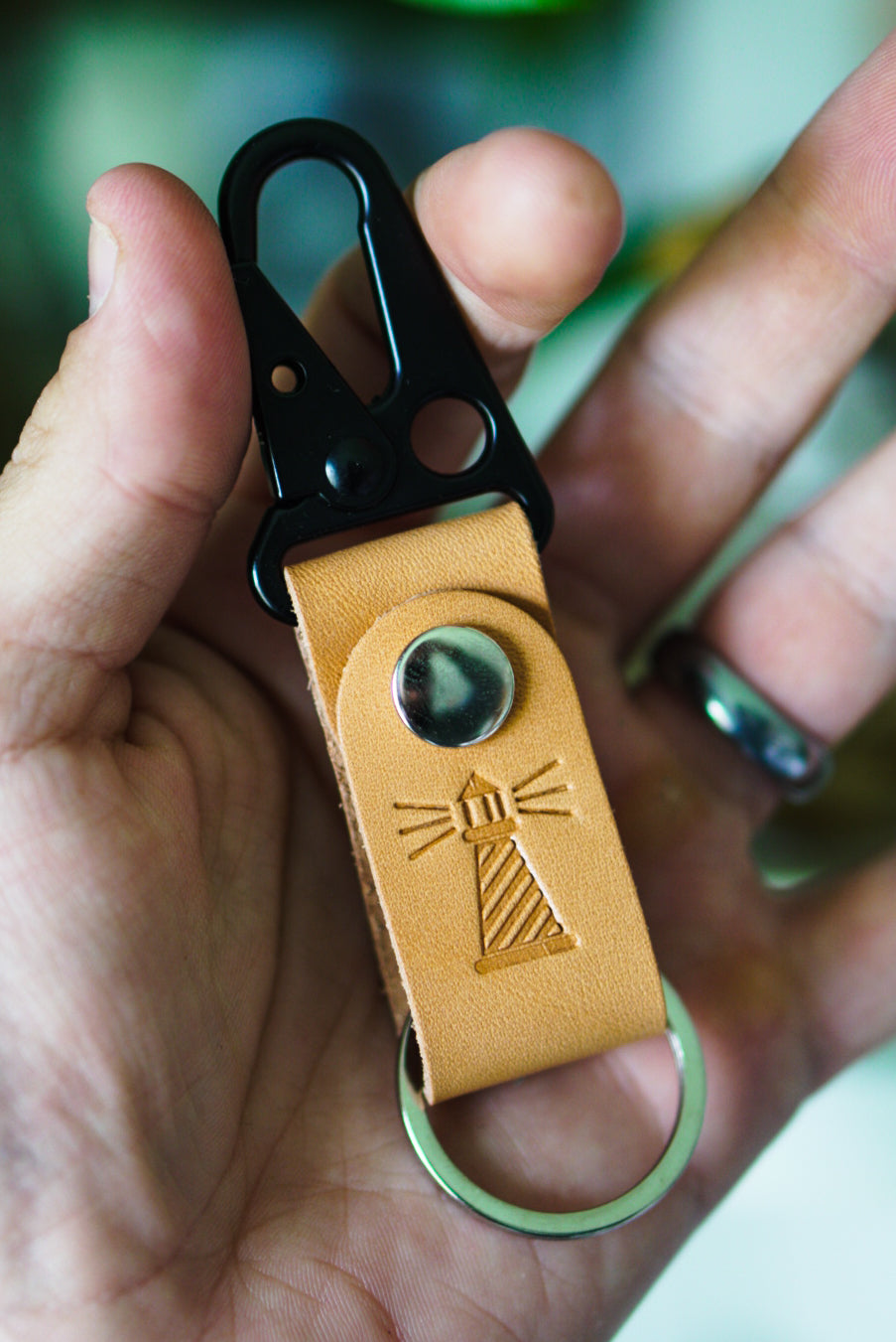 Clip key ring