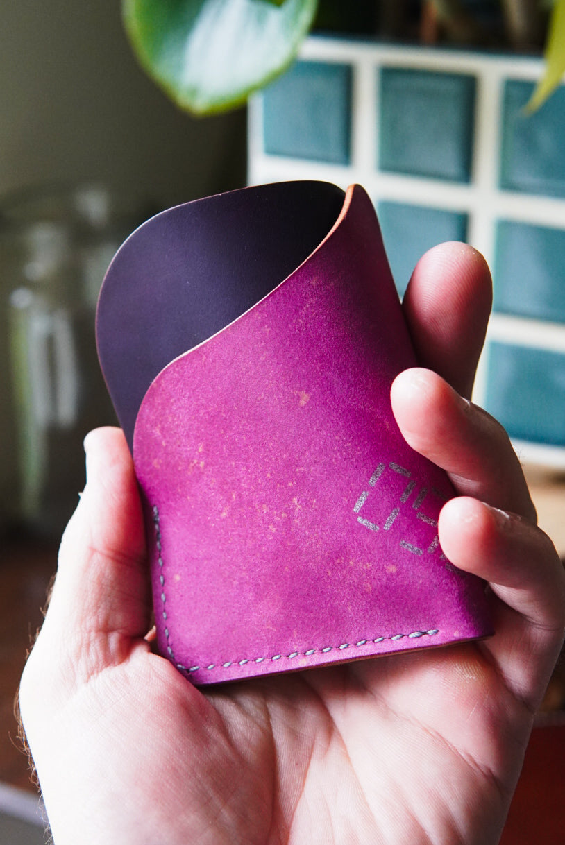 Horween Astragal - Marbled UV and Violet