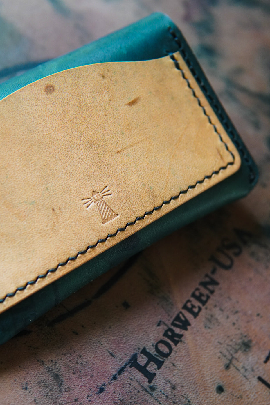 The Watchmen EDC wallet - Horween Shell Cordovan