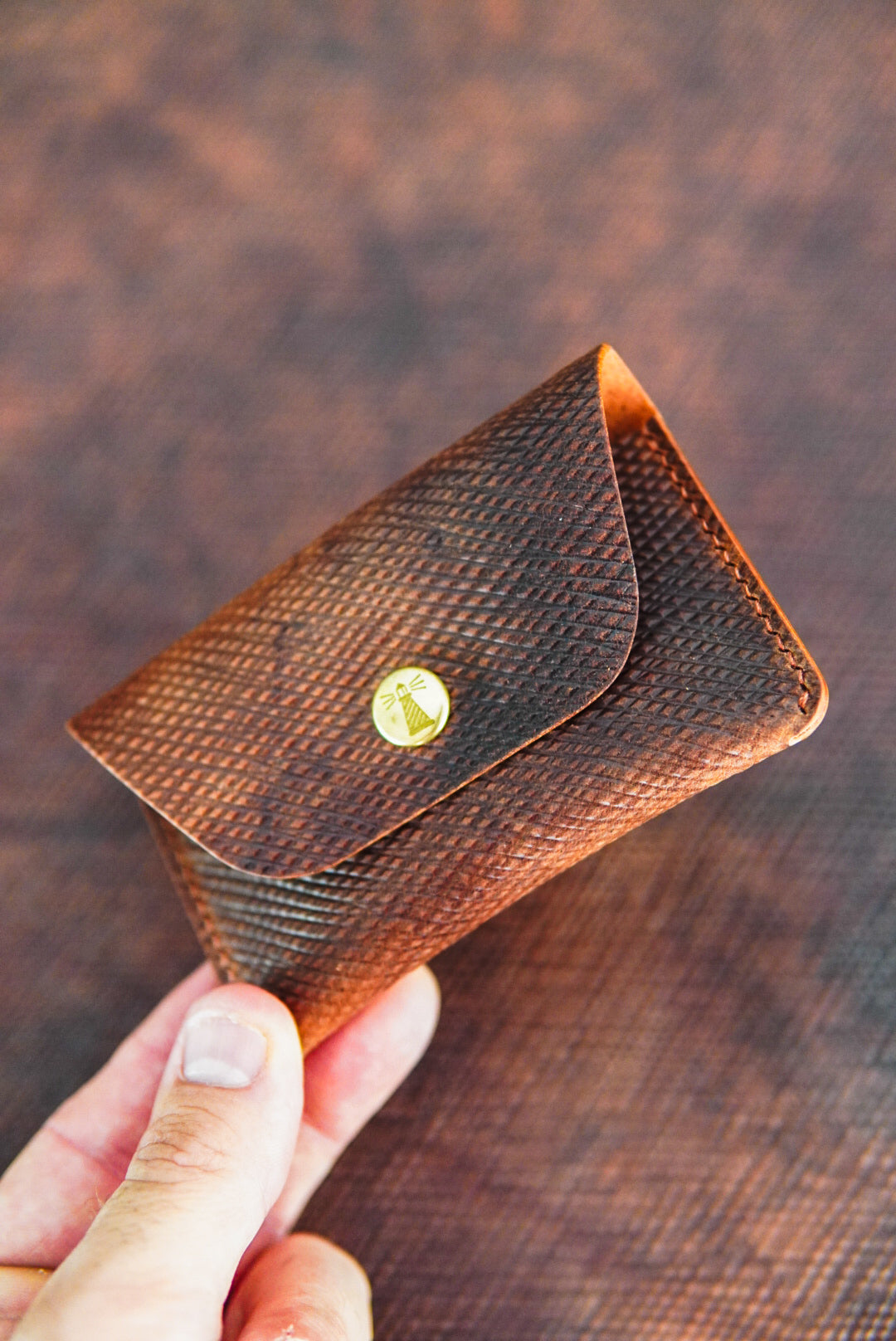 The Watchmen EDC wallet - Meta Carthina Shell Cordovan