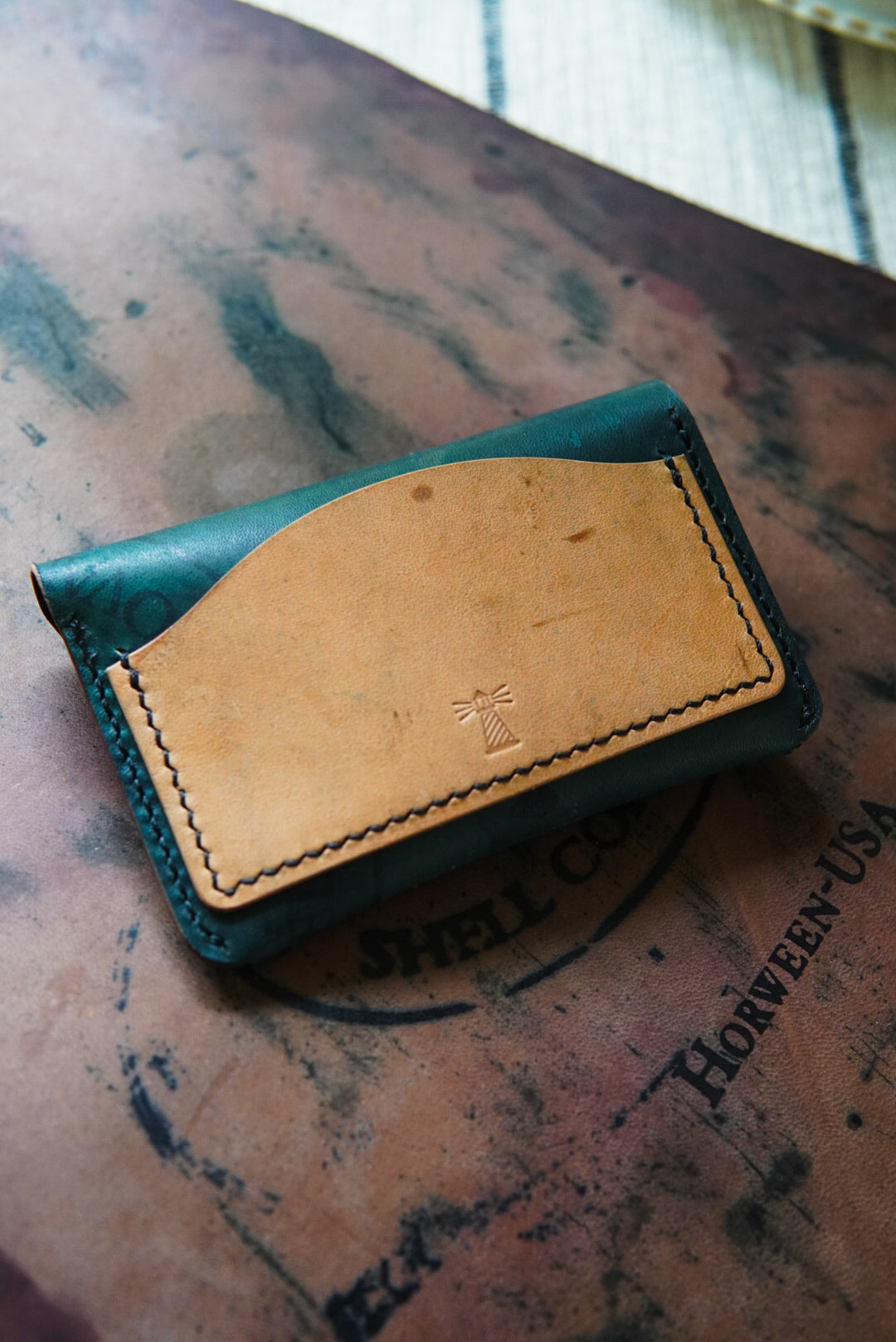 The Watchmen EDC wallet - Horween Shell Cordovan