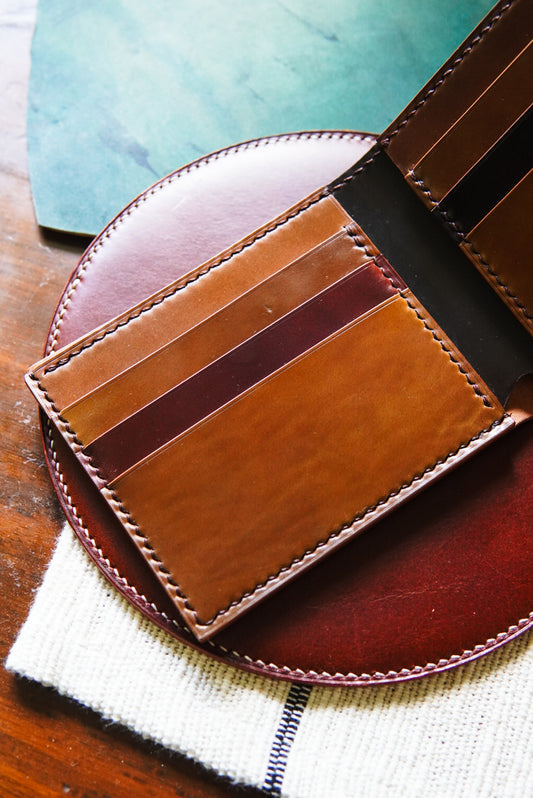 Large Bifold Wallet - Shell Cordovan