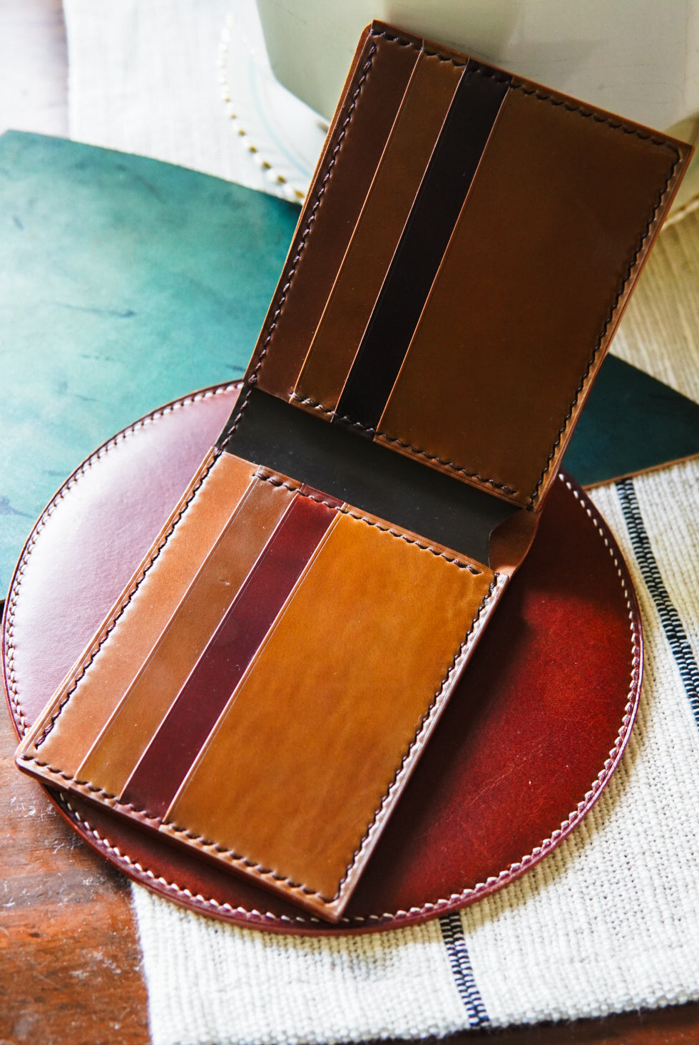 Large Bifold Wallet - Shell Cordovan