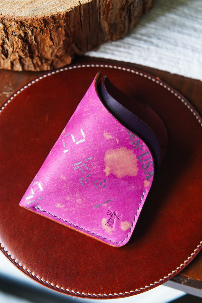 Horween Astragal - Marbled UV and Violet