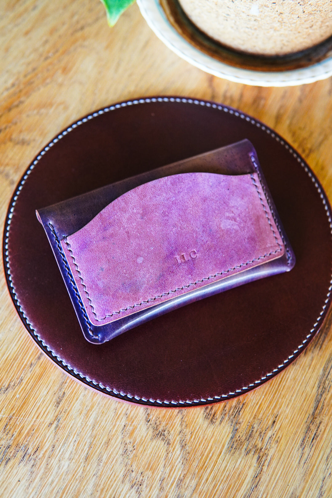 The Watchmen EDC wallet - Horween Shell Cordovan