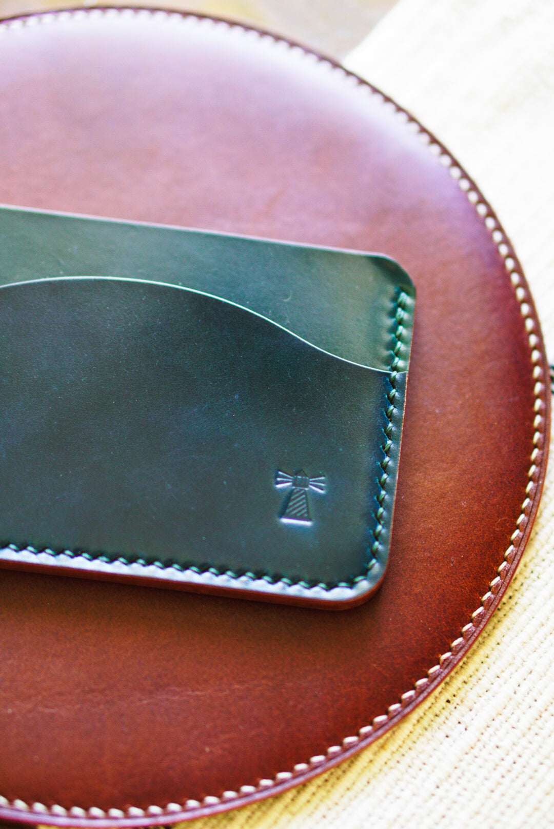 Shell Cordovan Swell Wallet - Horween