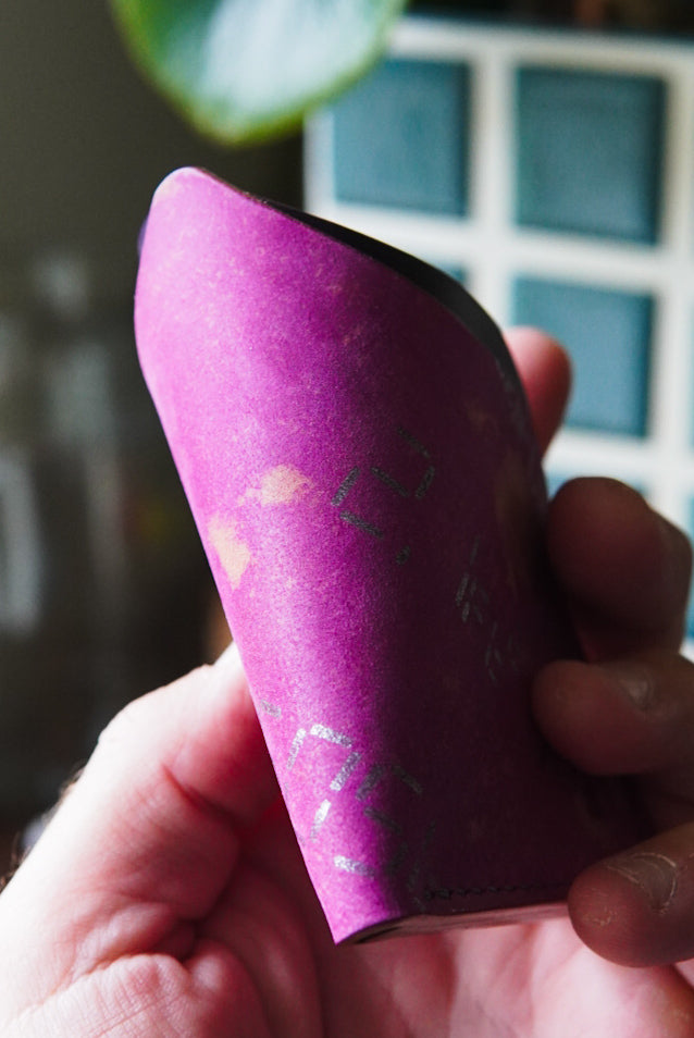 Horween Astragal - Marbled UV and Violet