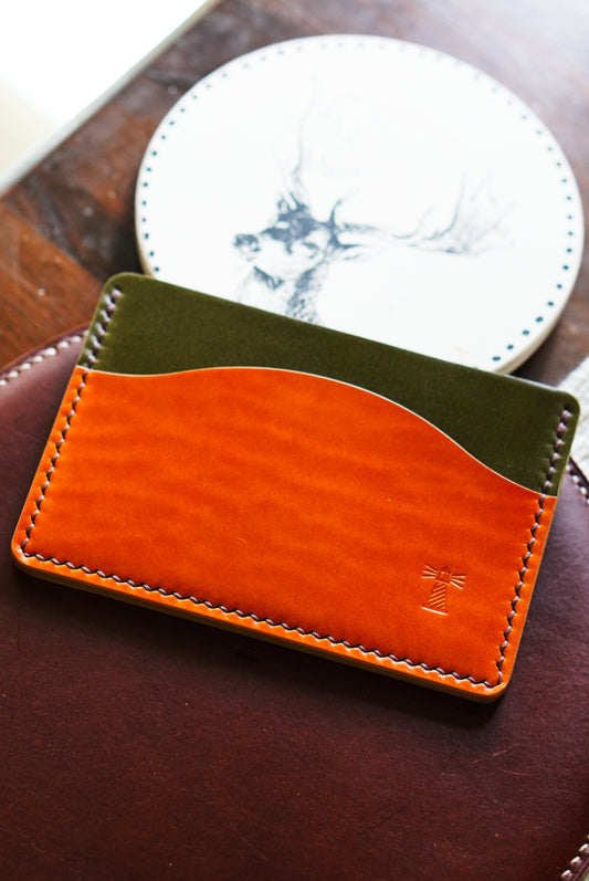 Shell Cordovan Swell Wallet - Shinki Shell