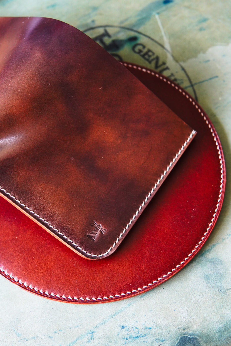 Large Bifold wallet - Horween Shell Cordovan