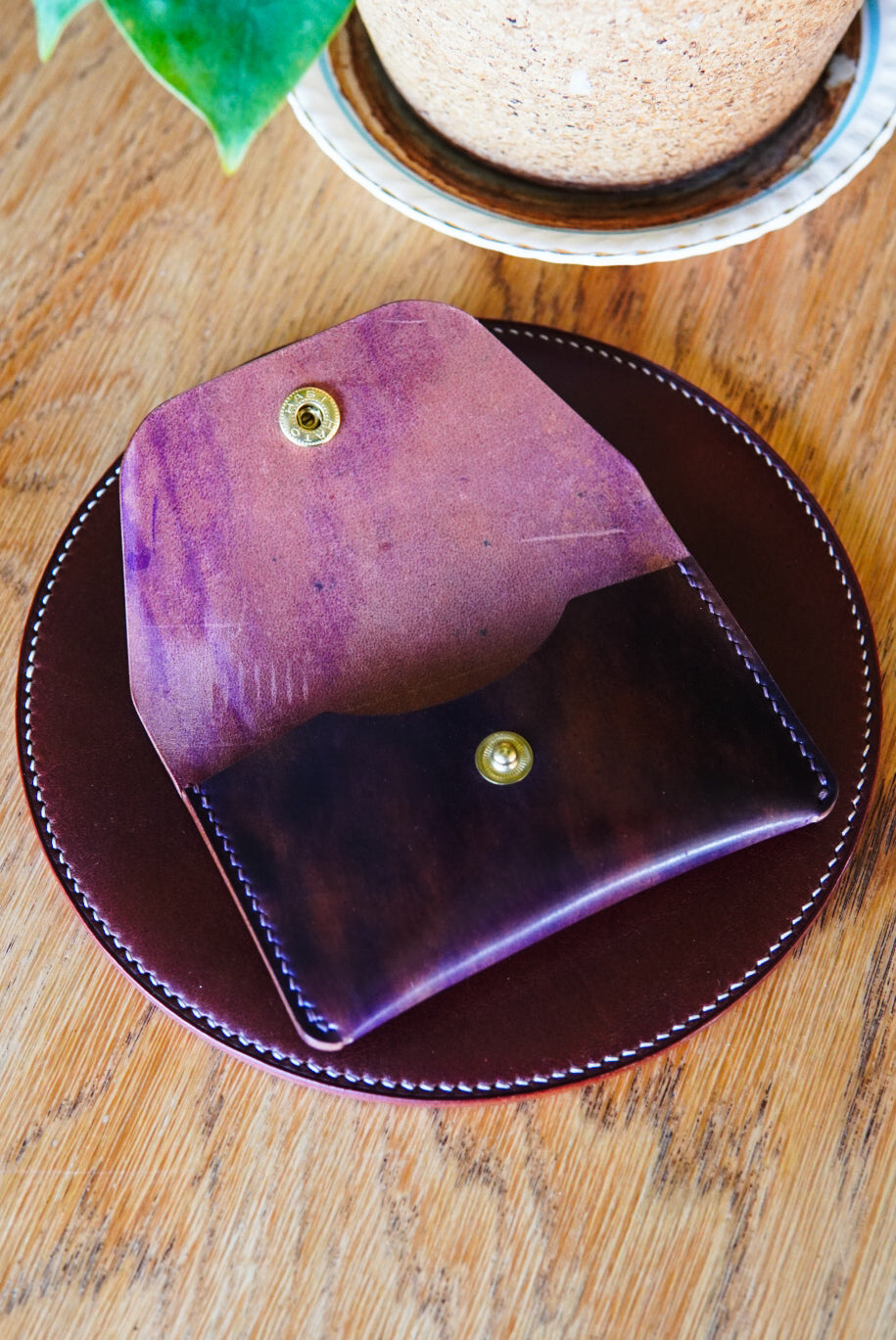 The Watchmen EDC wallet - Horween Shell Cordovan