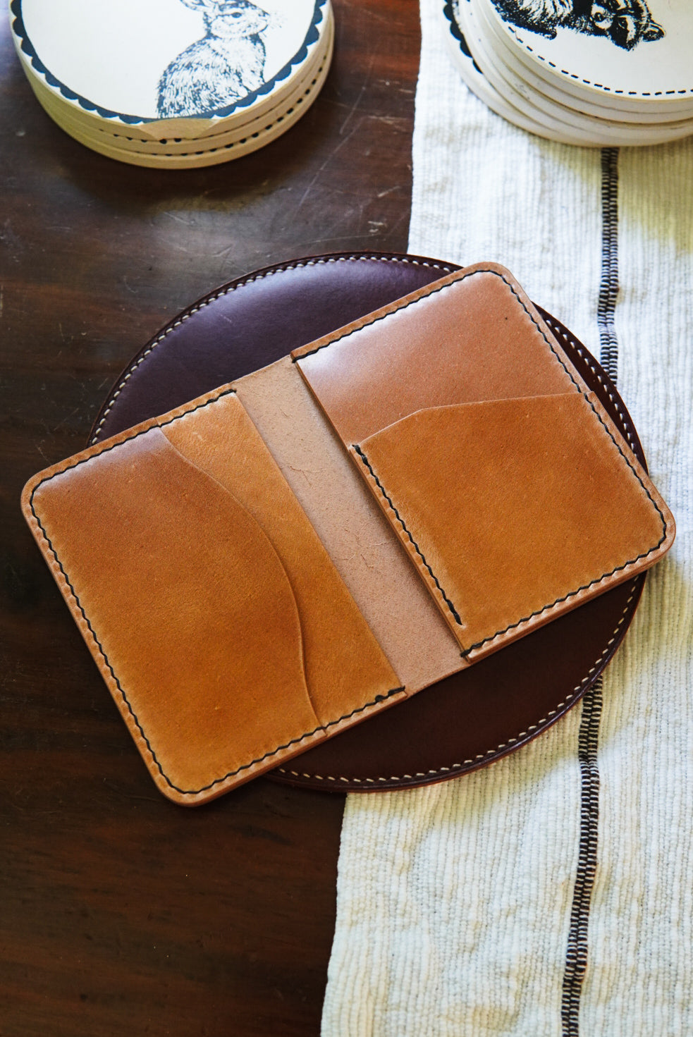 Nami Minimalist Bifold - Shinki Shell Cordovan