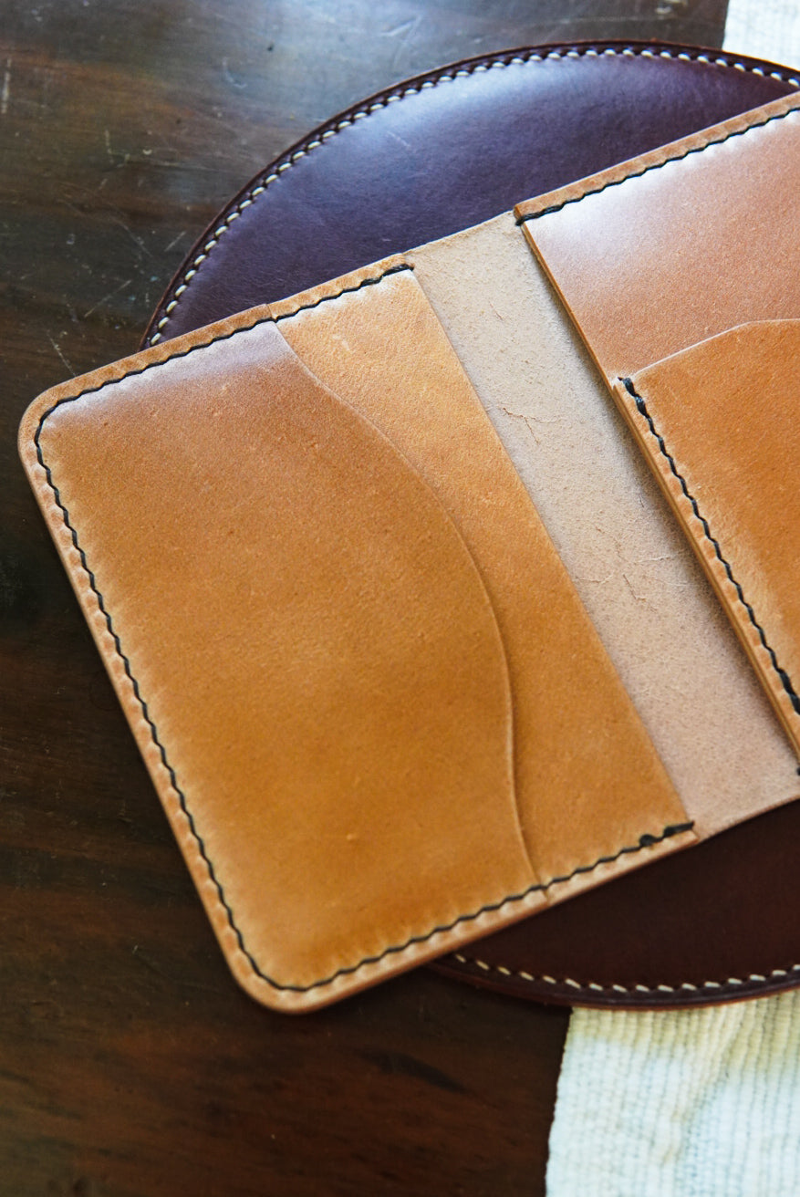 Nami Minimalist Bifold - Shinki Shell Cordovan