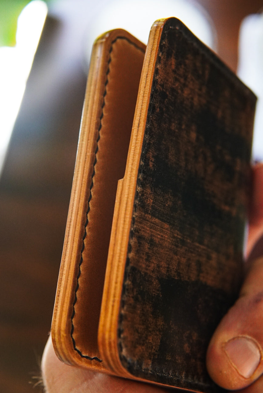 Nami Minimalist Bifold - Shinki Shell Cordovan