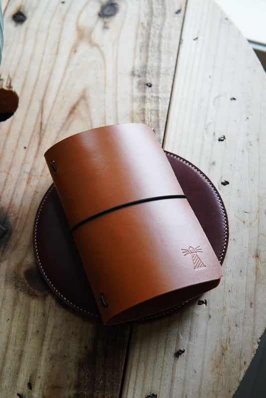 Travellers Journal A6 - Bridle Leather