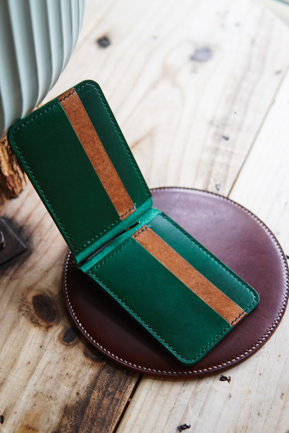 Cash Clip Bifold - Buttero and Pueblo