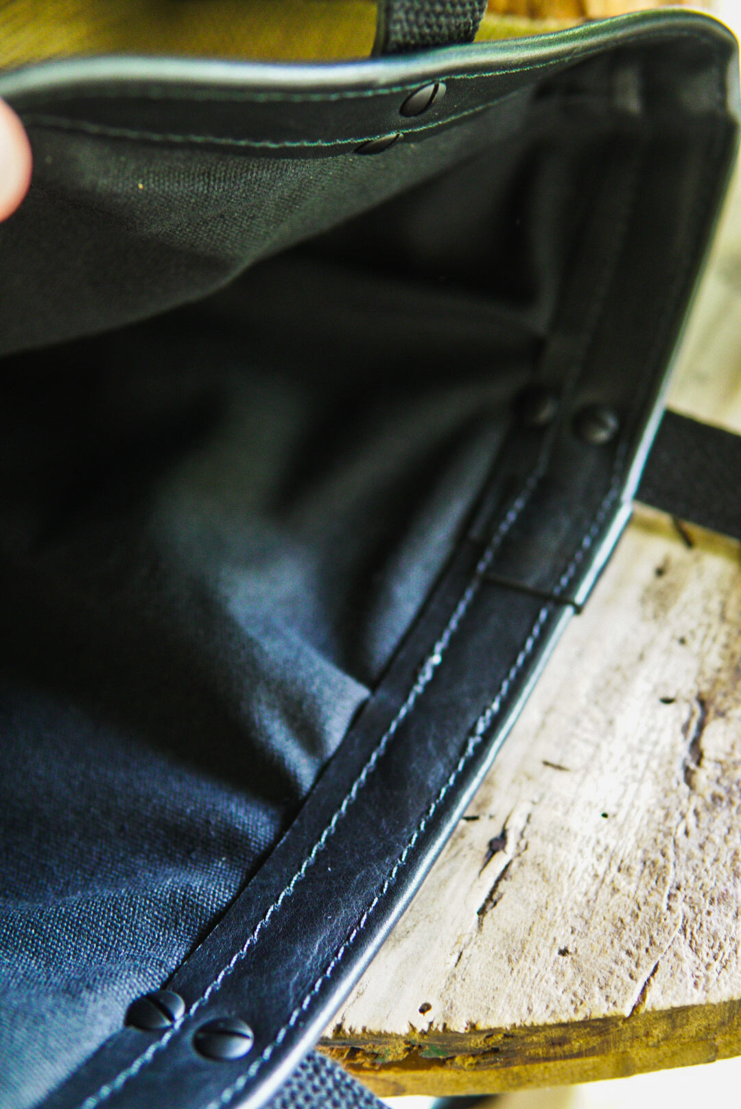 Essential Leather Tote - Brazilian Coffee Sack