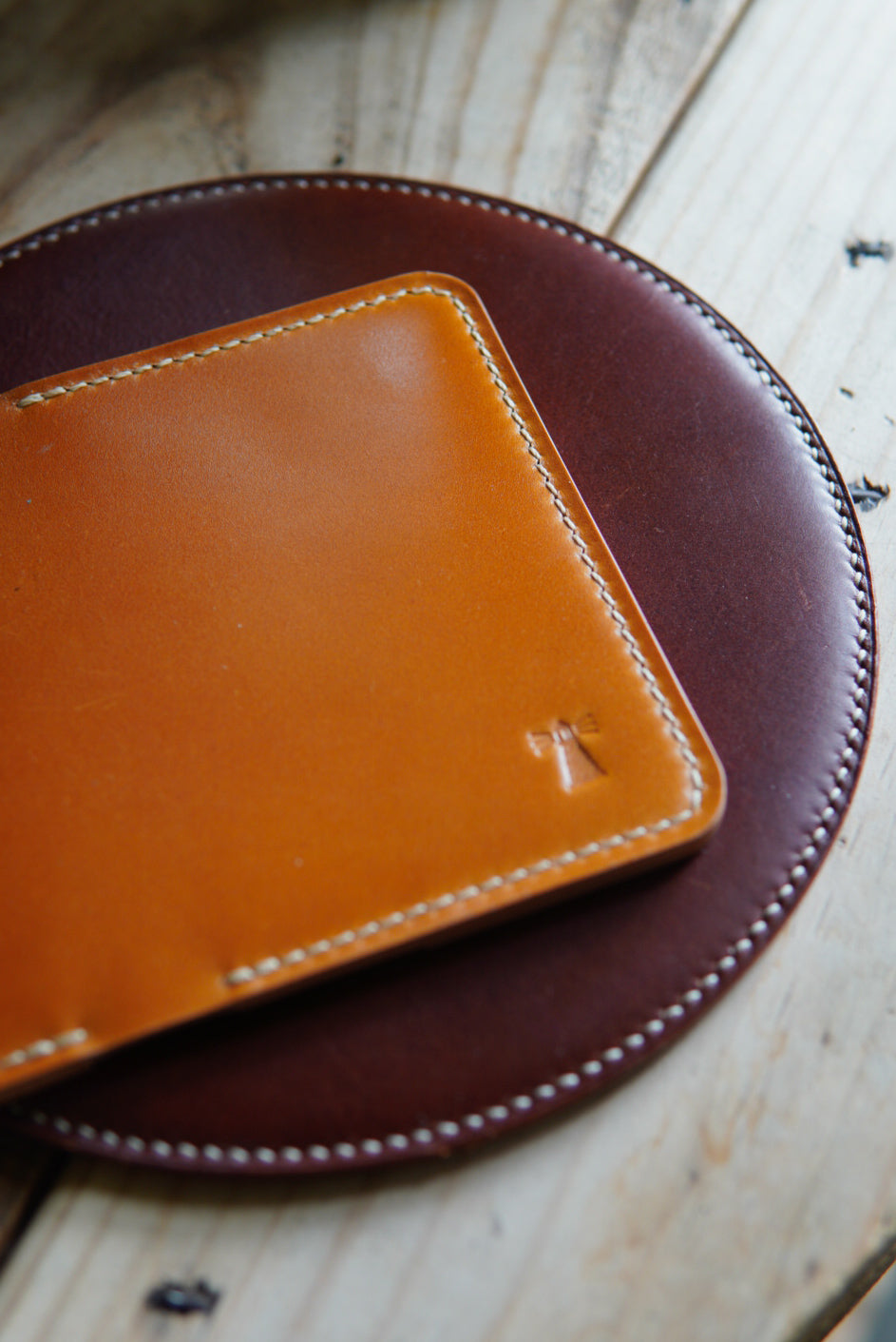 Nami Minimalist Bifold - Shinki Shell Cordovan