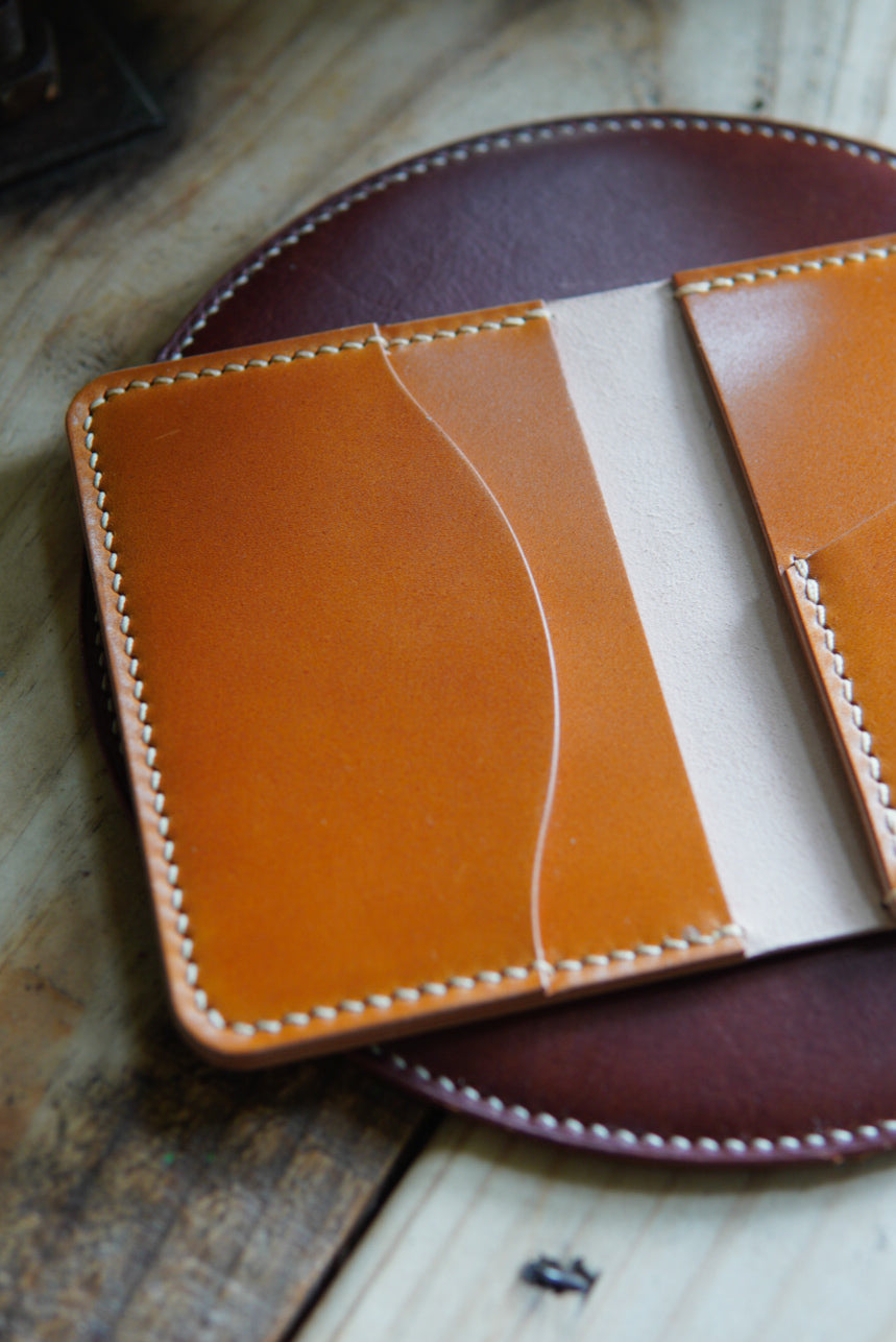 Nami Minimalist Bifold - Shinki Shell Cordovan