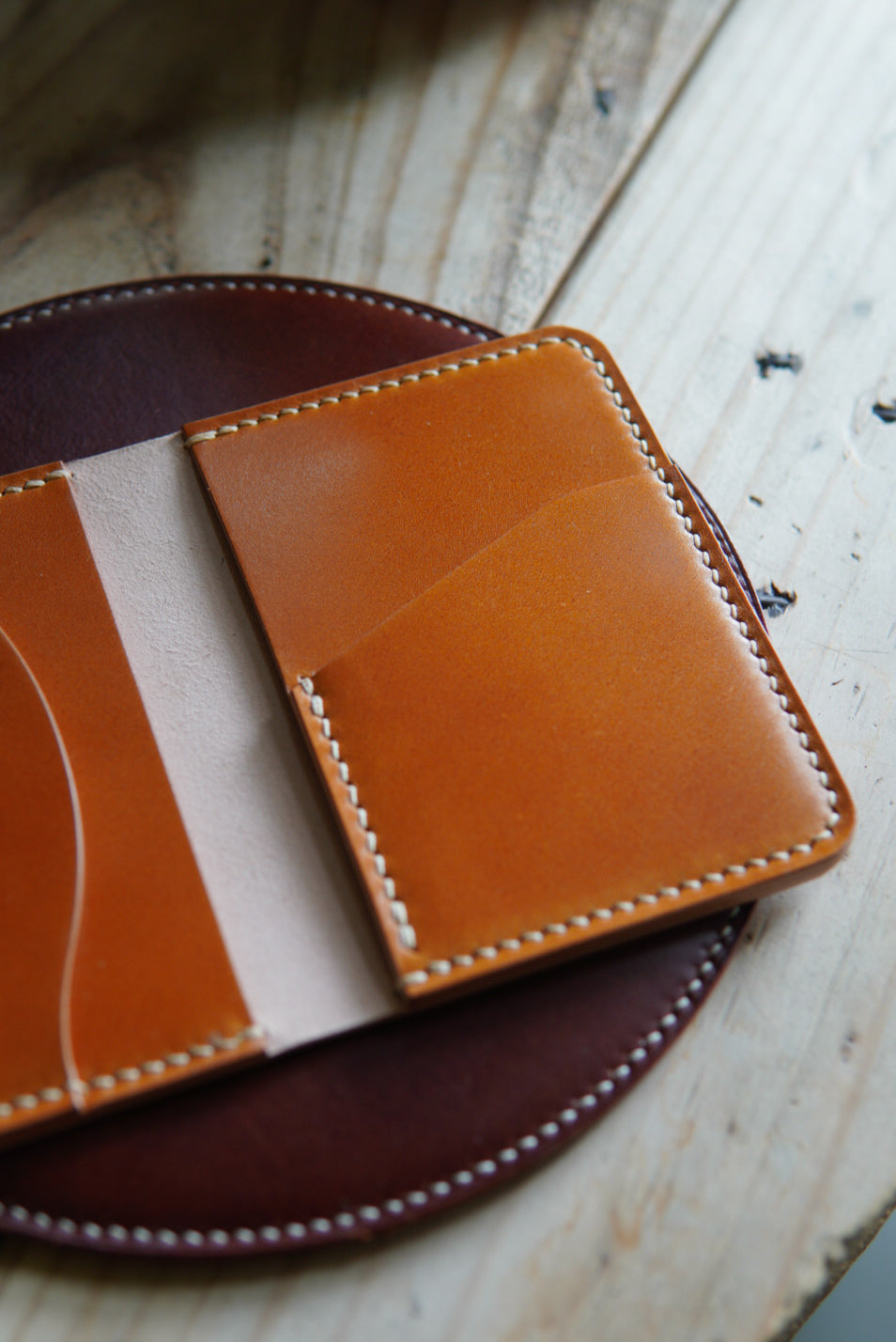 Nami Minimalist Bifold - Shinki Shell Cordovan