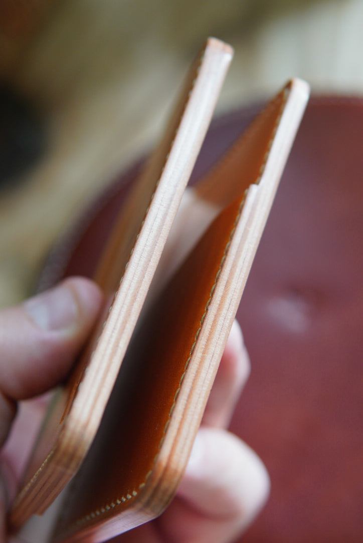 Nami Minimalist Bifold - Shinki Shell Cordovan