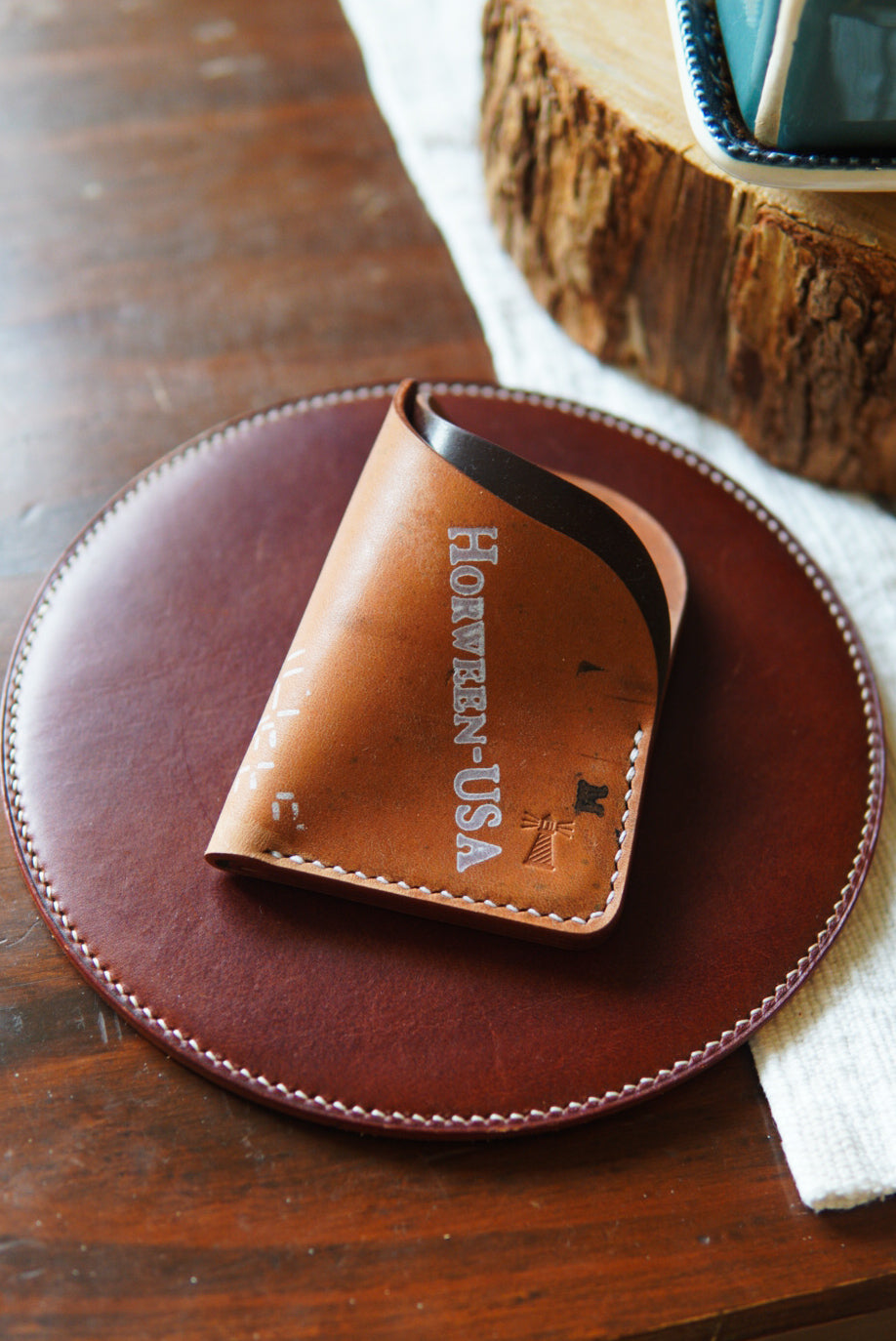 Horween Astragal - White Stamp