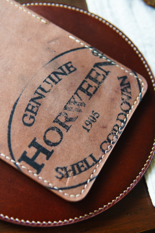 Nami Minimalist Bifold - Horween Reverse w Stamp