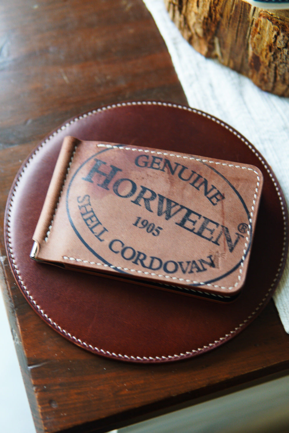 Cash Clip Bifold - Horween Shell Mix