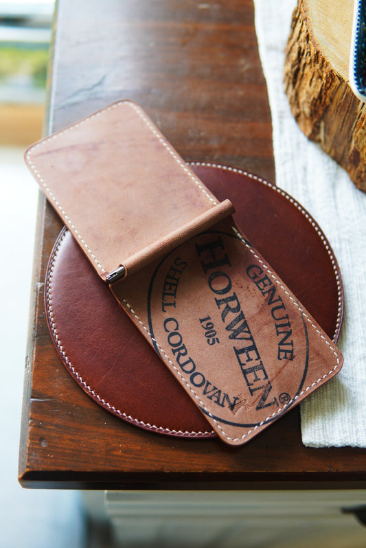 Cash Clip Bifold - Horween Shell Mix