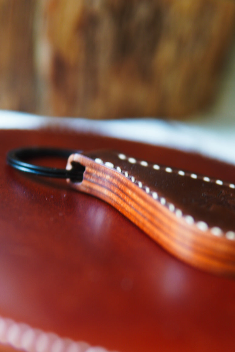 Horween Key Fob - Deep Brown