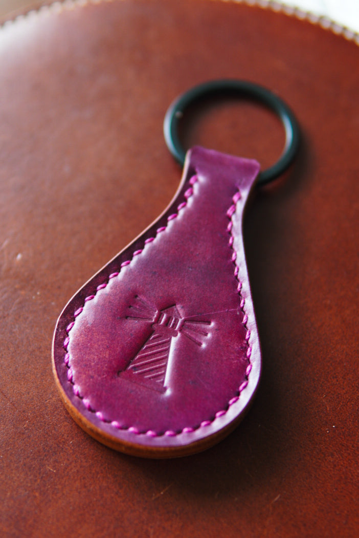 Horween Key Fob - Marbled UV