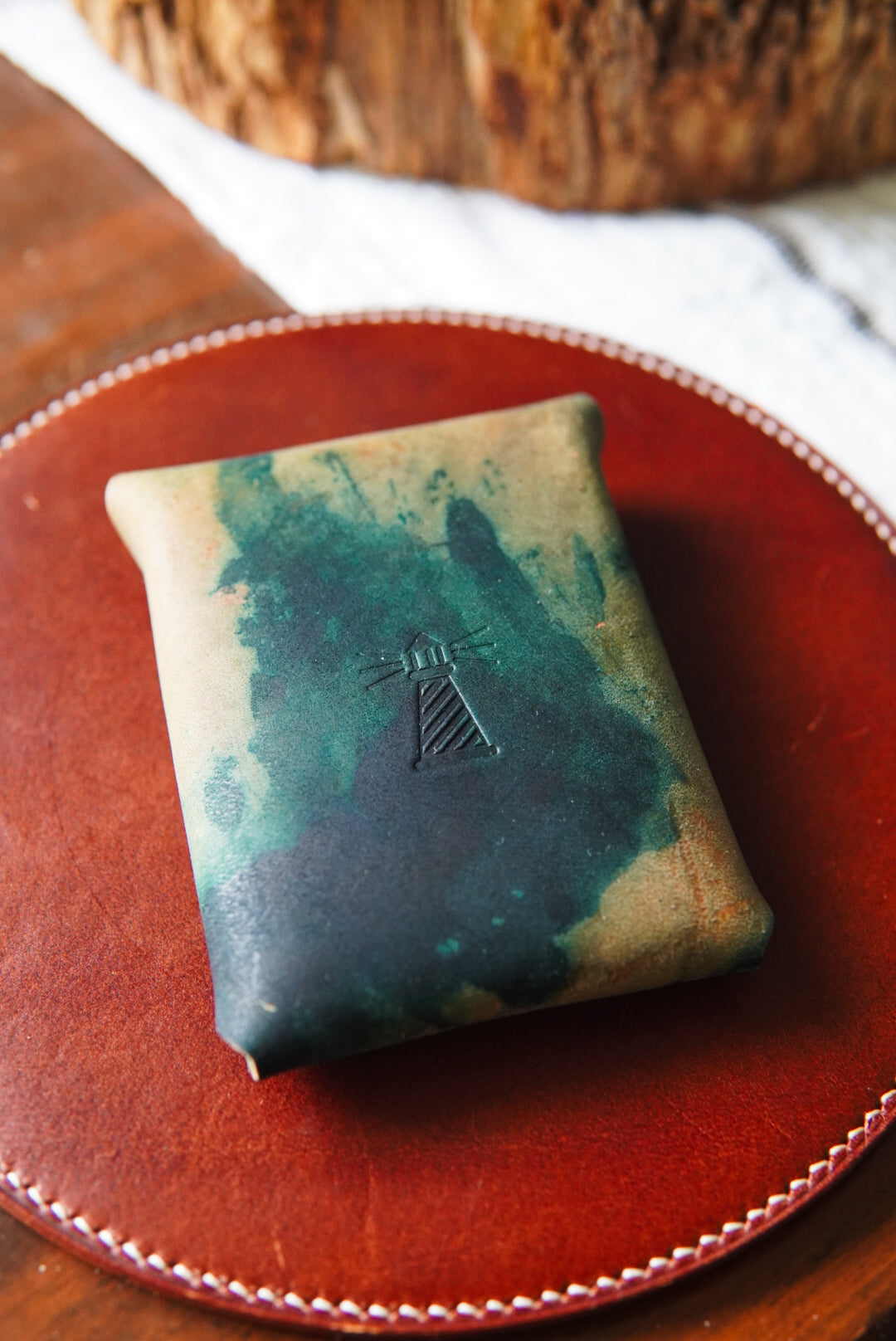 The Scabbard - Horween Splatter Black