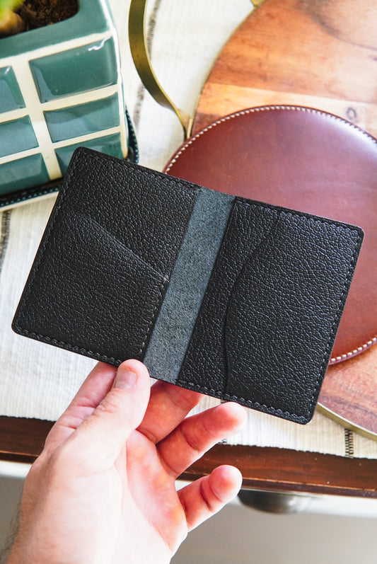 Nami Minimalist Bifold - Buttero Hatch and Chevre