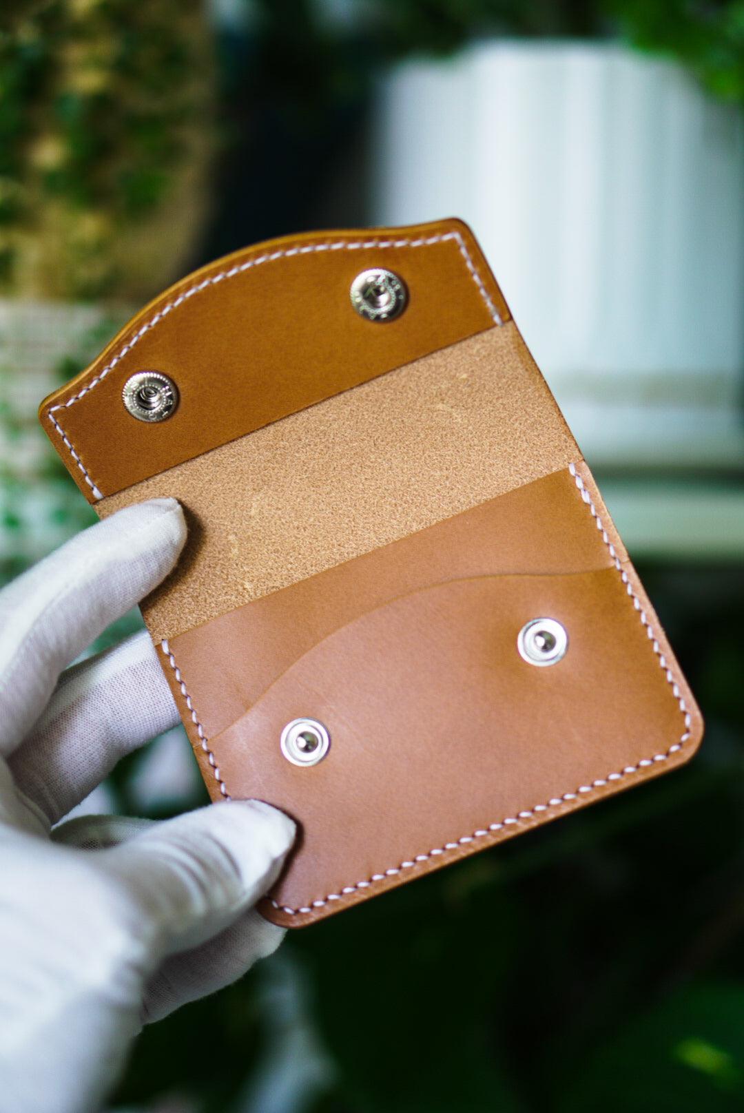 The Wickie - double snap card wallet
