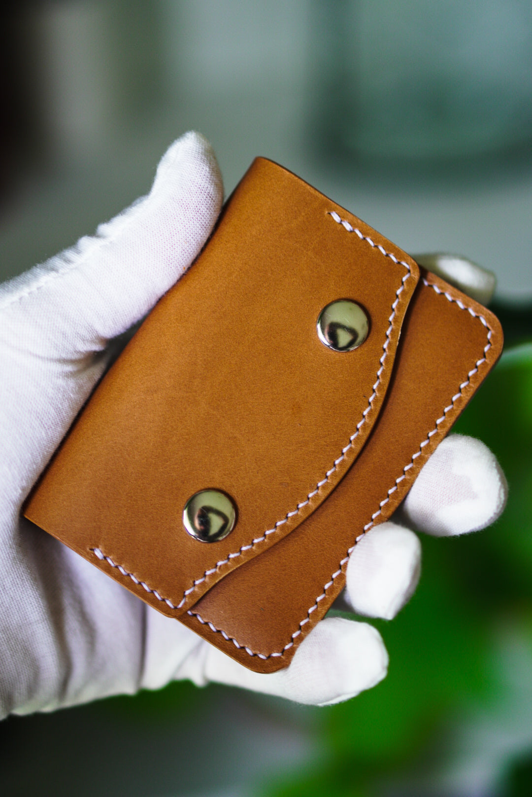 The Wickie - double snap card wallet